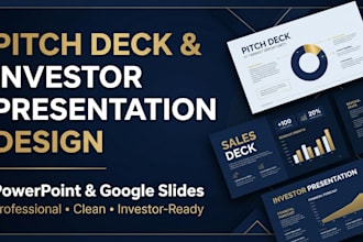 design german pro pitch deck, sales deck and investor presentation for startups