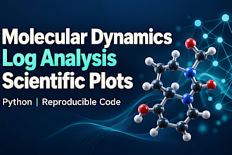 analyze molecular dynamics logs and create scientific plots