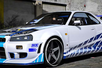 design custom fivem car liveries, vehicle skins and wraps