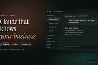 set up claude ai for your business with projects, skills and connectors