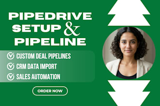 do pipedrive setup, deal pipeline, and pipedrive automation