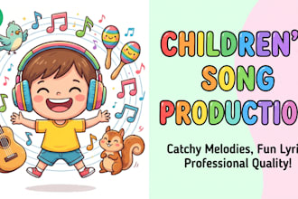 produce and sing original childrens songs