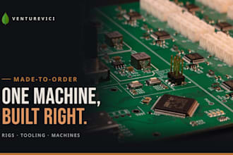 design and build made to order electronics machinery
