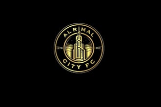 design luxury football club logo
