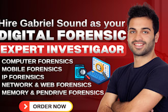 do digital forensics investigation, computer forensics with a forensic report