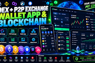 dex crypto exchange website p2p exchange wallet app p2p swap page blockchain app
