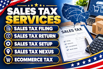 us sales tax registration sales tax return filing state tax compliance services