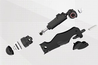create industrial 3d cad animation for machinery and product, mechanical video