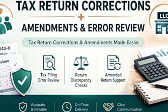 help resolve tax return discrepancies and filing errors