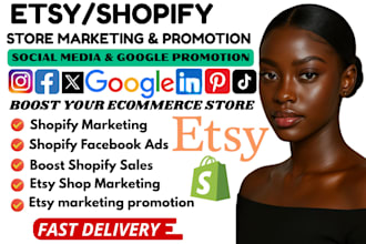 rank etsy store promote shopify boost traffic sales promote market