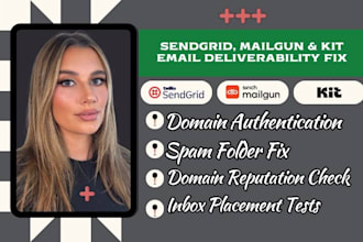 fix sendgrid, mailgun and kit email deliverability