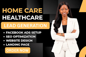 home care leads healthcare elderly care leads senior care home care website