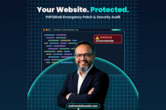 update your PHP version to patch php2shell and audit your site security