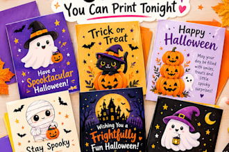 do customize halloween cards