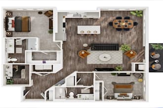 create 2d, 3d floor plans, kitchen layout, cabinet rendering and cad drawings