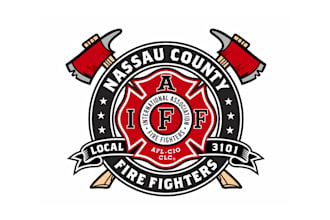 do good looking creative firefighter logo