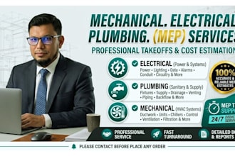 do mep takeoff and cost estimation