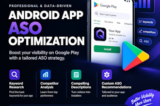 optimize your android app google play store listing for aso