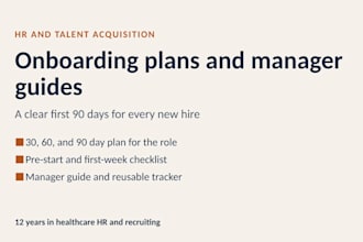build your employee onboarding plan, checklists, and manager guide