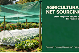source agricultural net, bird net, shade net, insect net from china factory