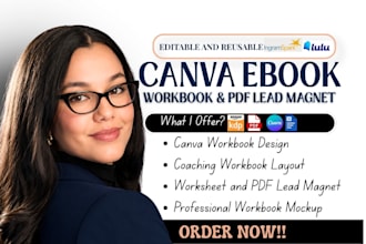 design a coaching workbook, business workbook, worksheet redesign