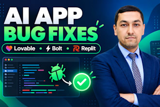 fix simple bugs in lovable, bolt, or replit web apps
