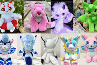 design custom plush toys amigurumi dolls crochet plushies and stuffed animals