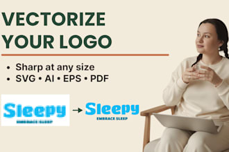 vectorize your logo or image to svg, ai, eps and PDF