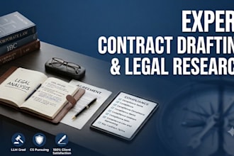 handle corporate legal research, contract drafting, and compliance