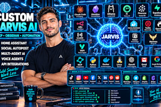 build jarvis ai assistant obsidian kms knowledge jarvis soicial media autopost