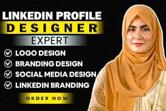 design a professional linkedin banner for founders