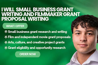 small business grant writing film arts grant proposal application grant research
