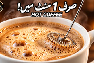 create cooking food youtube thumbnail professionally