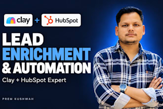 integrate clay with hubspot for lead enrichment and scoring