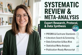 conduct a comprehensive systematic review and meta analysis