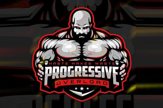 design fitness gym clothings logo for you