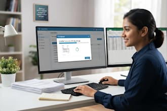 data entry and copy paste work