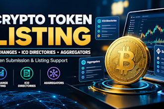 list your token on top crypto exchange, ico directories and aggregators