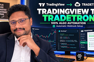 automate tradingview strategies and alerts on tradetron via webhook