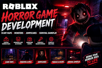 create roblox horror games with scary gameplay mechanics