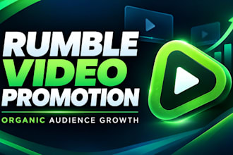 promote your rumble channel and increase views and followers