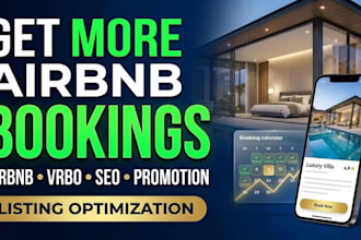 boost airbnb booking, airbnb marketing, vrbo, airbnb promotion, airbnb listing