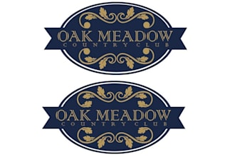 design oak meadow country club logo