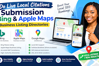 do live local citations submission bing apple maps business listing directories