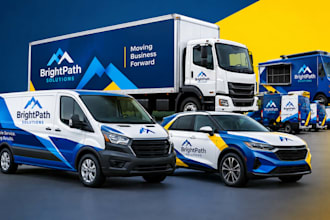 design commercial vehicle wraps for vans, trucks, cars and business fleet wraps
