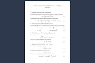 do professional latex typesetting and document formatting