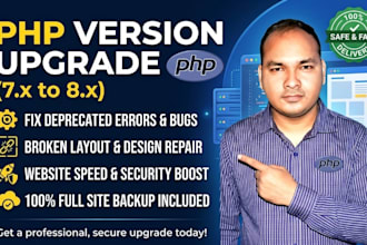 upgrade PHP version and fix bugs or broken layouts