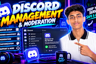 manage and moderate your discord server community