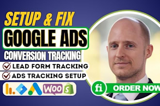 setup google ads conversion, ga4 ecommerce tracking, enhanced conversion ppc gtm