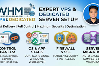 setup, configure, and secure your vps or dedicated server